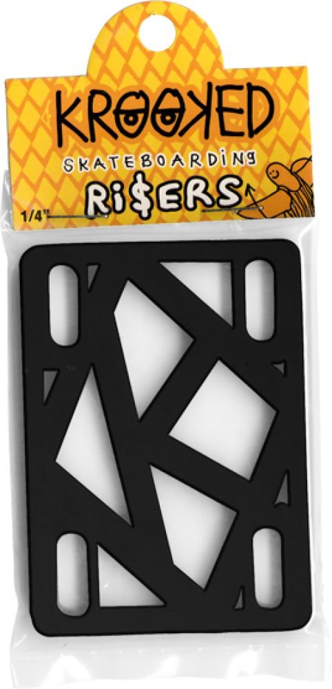 Krooked 1/4 inch risers