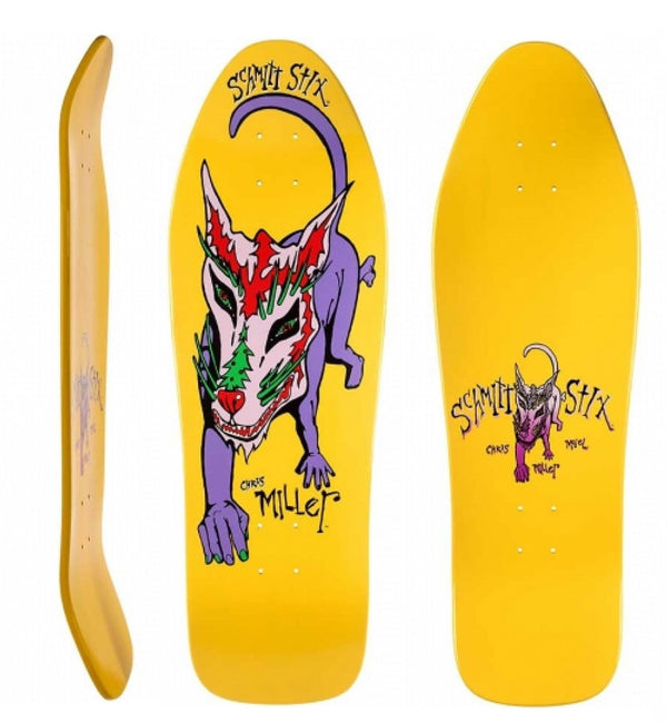 Schmitt stix Chris miller dog large yellow deck 10”