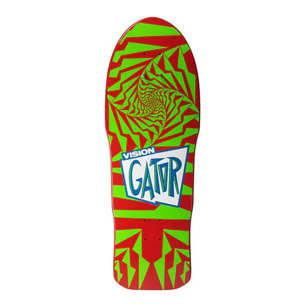 Vision gator II deck red/green 10.25