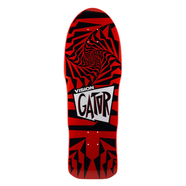 Vision gator II deck red/black 10.25