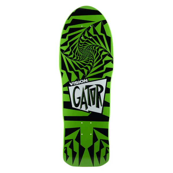 Vision gator II green/black deck 10.25