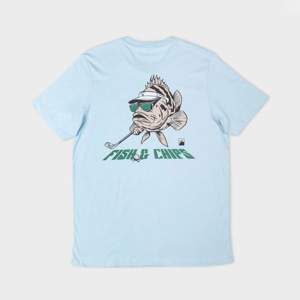 Flomotion fish and chips tee