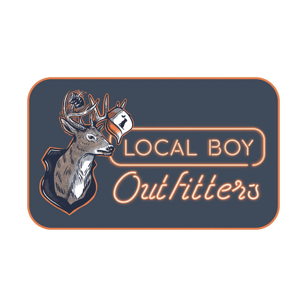 Local Boy Neon Mount Decal