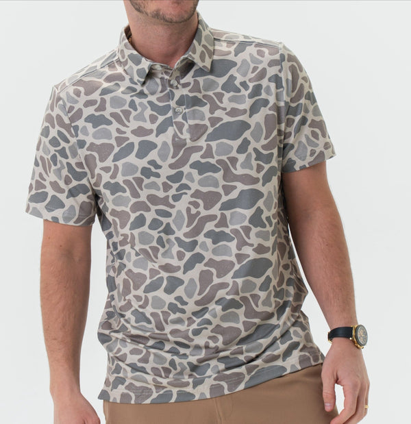 Burlebo Performance Polo Classic Deer Camo