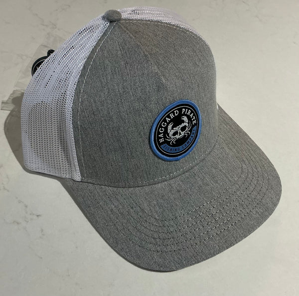 Haggard Pirate Fishing Co Retro Trucker Ash Heather
