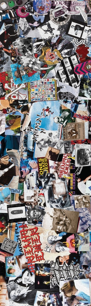 Powell Peralta animal chin collage grip tape