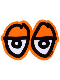 Krooked eyes medium sticker