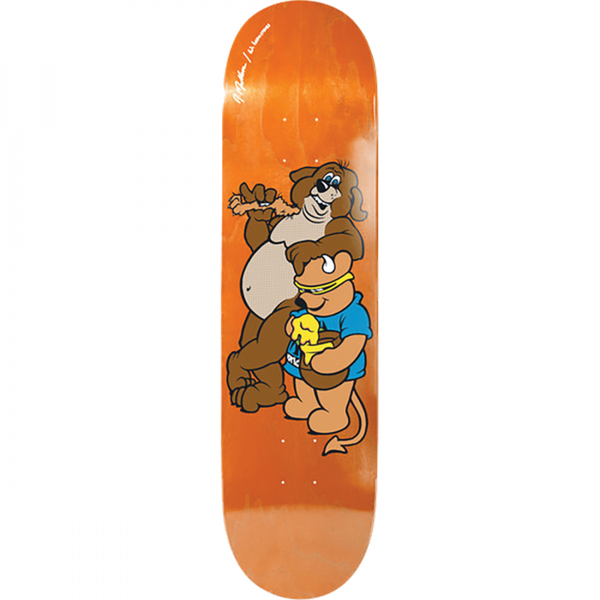 WORLD INDUSTRIES MULLEN BEAR DECK-8.5 ORANGE