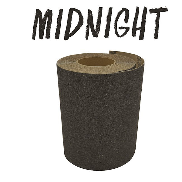 PEPPER MIDNIGHT BLACK GRIP TAPE ROLL 9" X 3’