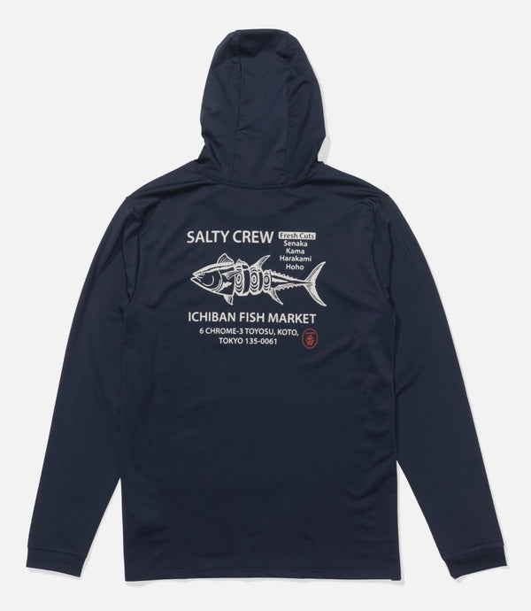 Salty Crew Fish Market Hood Sunshirt