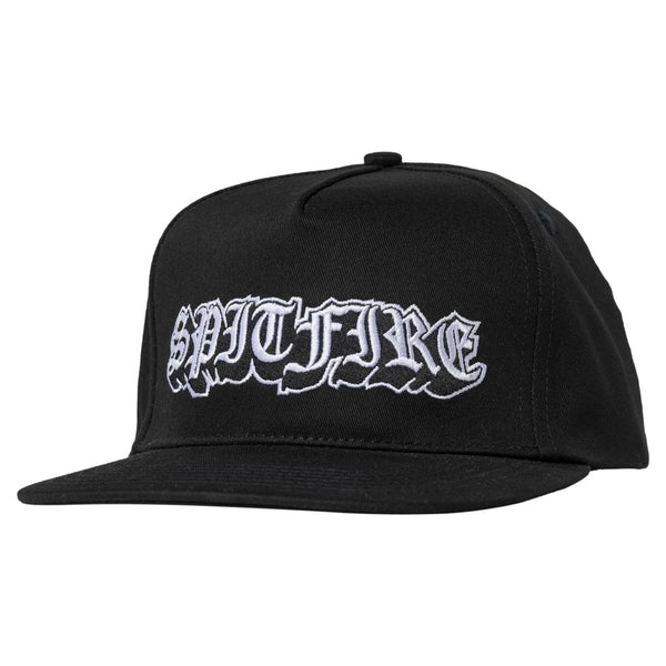 SPITFIRE OLD E DROP SNAPBBACK HAT BLACK
