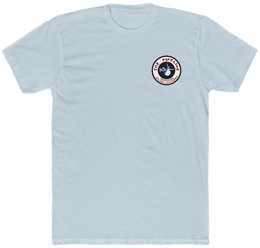 45 RPM VINTAGE PIPELINE SKATEPARK BLUE SS XL