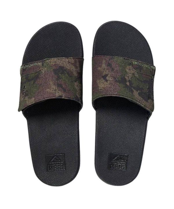 Reef Fanning Slide H2O Camo Marble