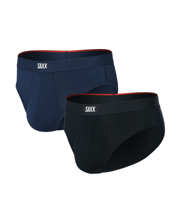 Saxx Vibe Xtra Soft Comfort Black Brief 2-Pack