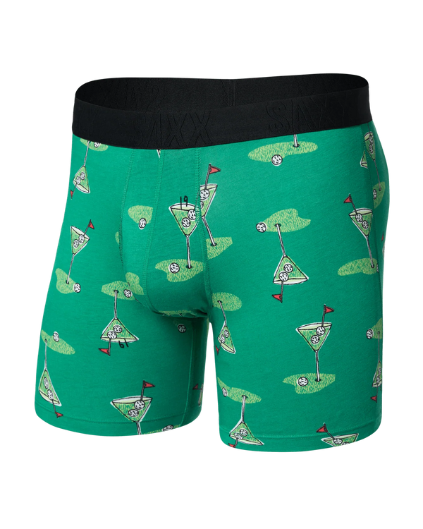 Saxx Droptemp Cooling Cotton Golf Martini Boxer Brief