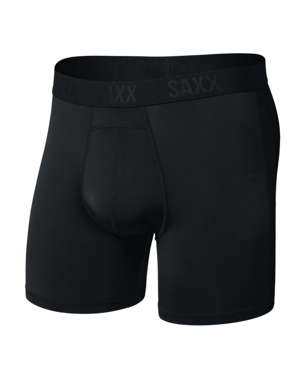 Saxx Smooth Flex Light Compression Black Boxer Brief