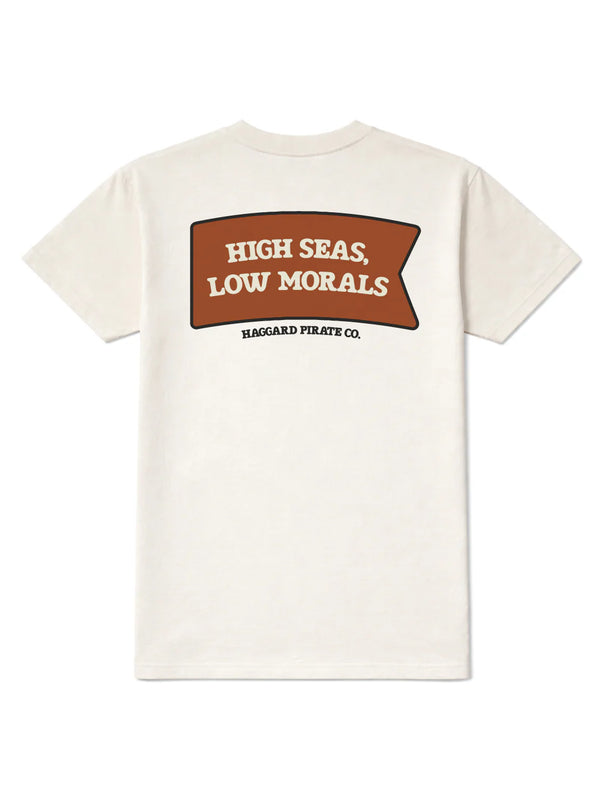 Haggard Pirate Low Morals Tee
