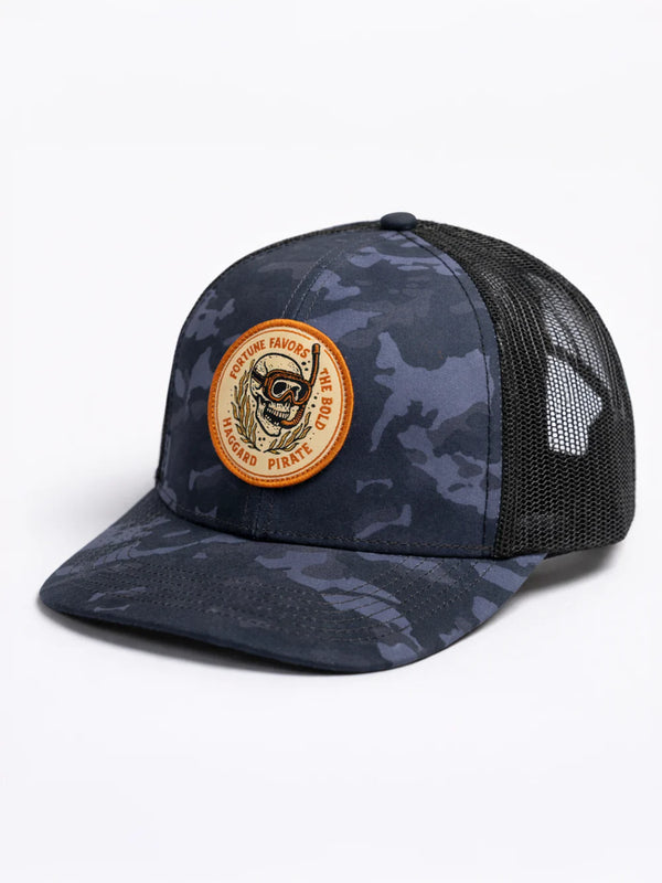 Haggard Pirate Skull Diver Retro Trucker