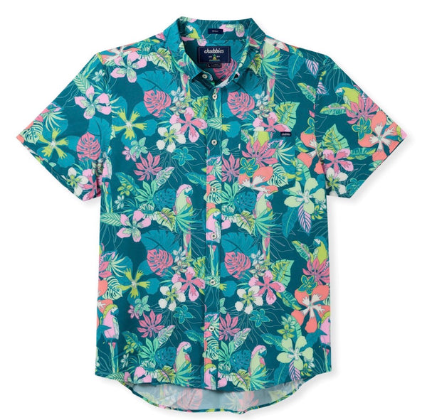 Chubbies The Rainforest Cache Performance Friday Shirt
