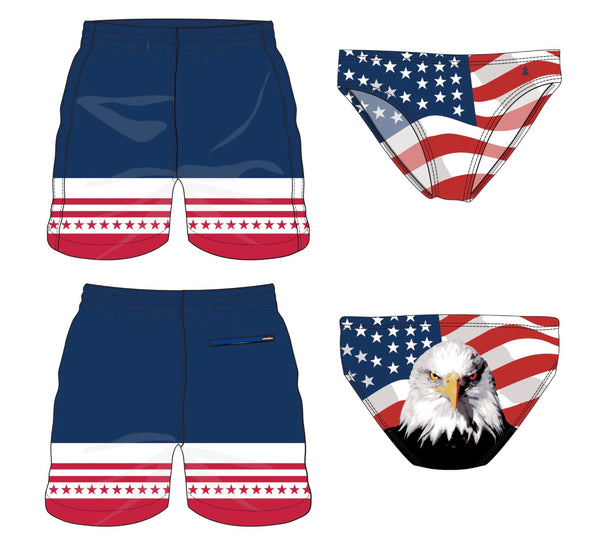 Chubbies The Bald Eagles Tearaway Trunk