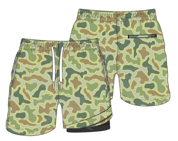 Chubbies The Duck & Covers 5.5 Classic Lined Swim Trunk