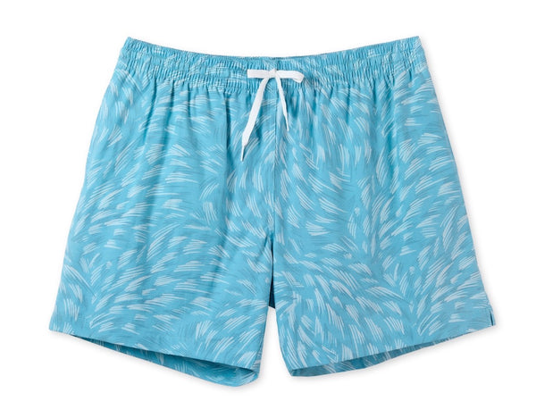 Chubbies The Turquoise Tides 7 Classic Lined Swim Trunk