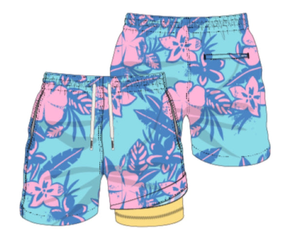 Chubbies The Baja Breezies 7 Classic Lined Swim Trunks