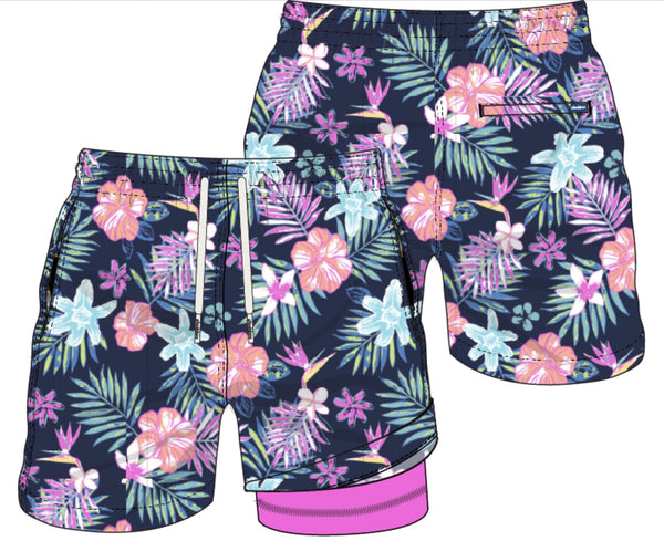 Chubbies The Tropic Like Its Hots 4 Classic Lined Swim Trunks