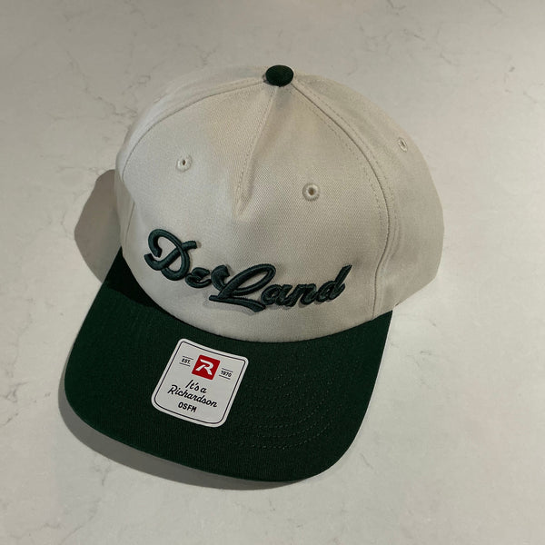 DeLand Apparel Company Cursive DeLand Richardson 112 Trucker