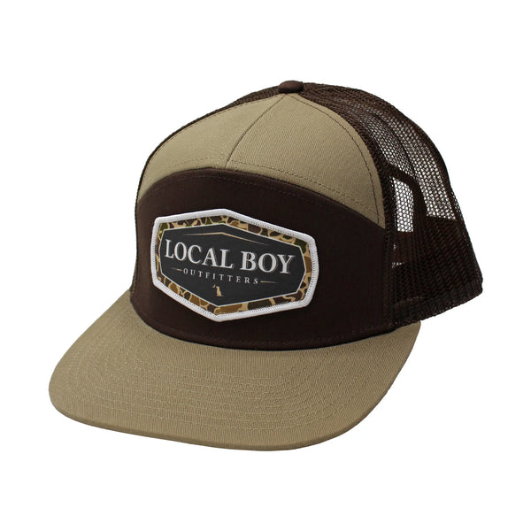 Local Boy Vintage Emblem 7 Panel Hat