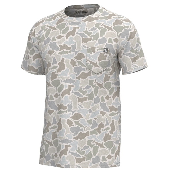 Local Boy Youth S/S Heather Blend Crew