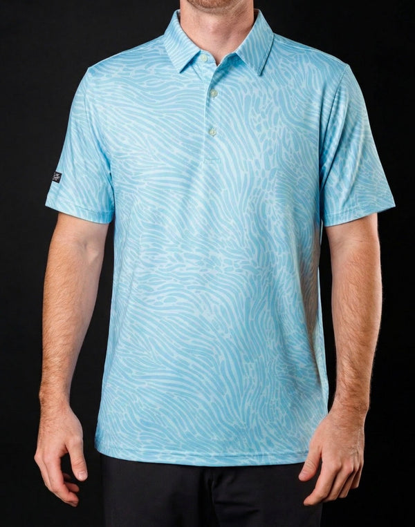Sunday Swagger Pacific Blue Polo