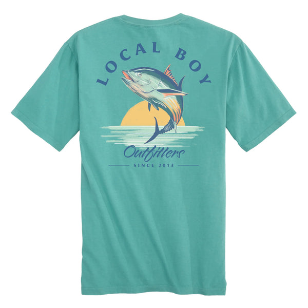 Local Boy Sunset Tuna SS Tee