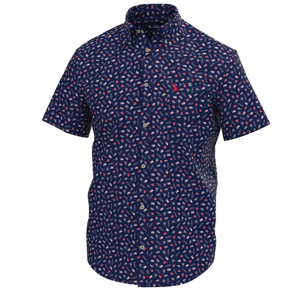 Local Boy Lowcountry Button Down- Land of The Free