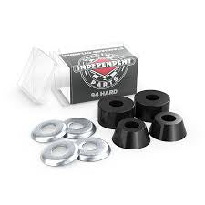 Independent STD CONICAL CUSHIONS 94a BLK 2pr w/washers