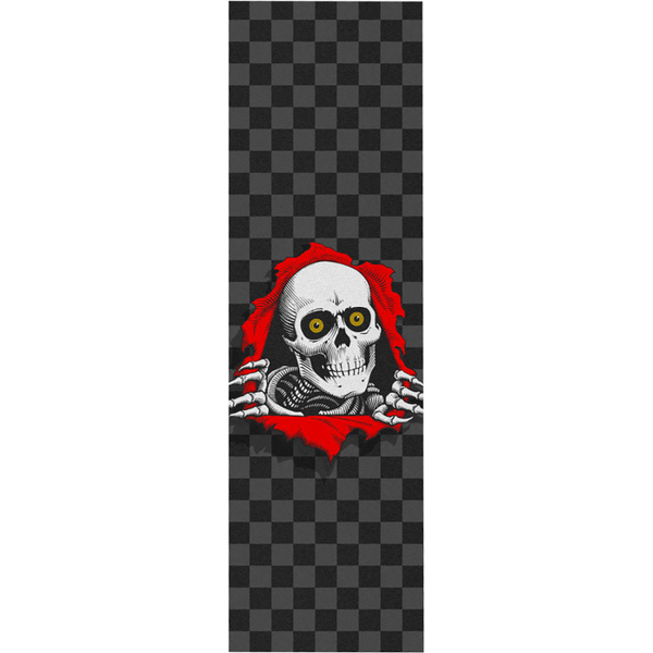 POWELL GRIP SHEET 10.5x33 RIPPER CHECK BLK/GREY/RED