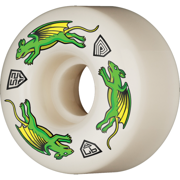 POWELL DF NANO RAT 52/34MM 97A OFF WHITE