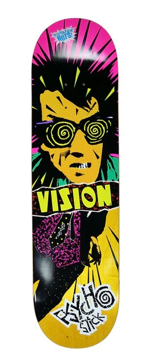 Vision Psycho Stick Popsicle Shape Deck– 8.5