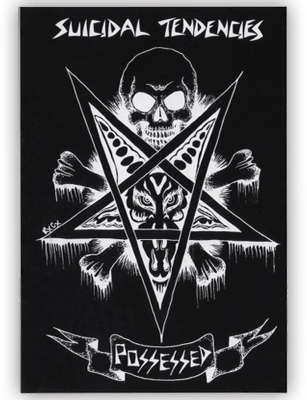DOGTOWN SUICIDAL POSSESSED TO SKATE STICKER