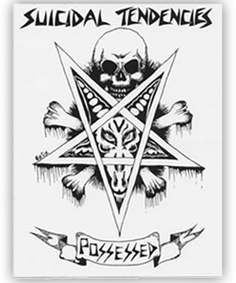DOGTOWN SUICIDAL POSSESSED TO SKATE STICKER