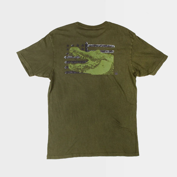 Flomotion USA Gator Head Tee