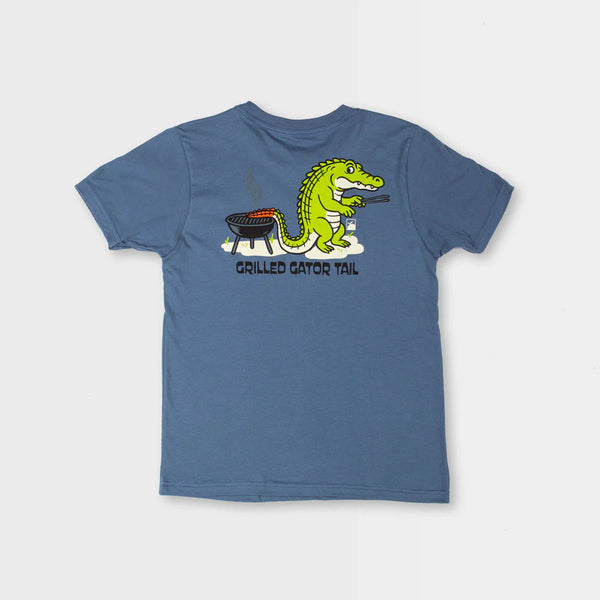 Flomotion Youth Grilled Gator Tee