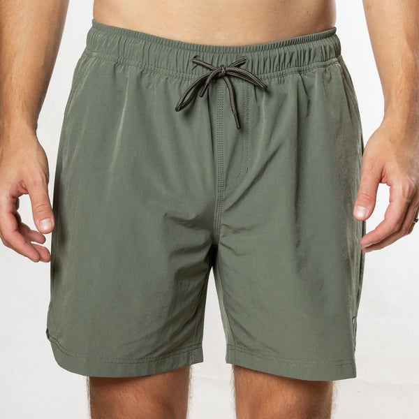Flomotion Gator Athleisure Shorts - Green