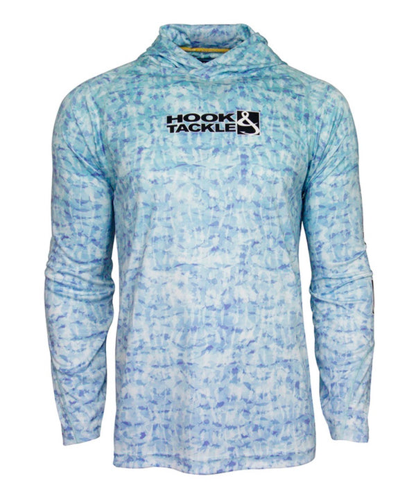 Hook & Tackle FISH SHADOWS WICKED DRY & COOL FISHING HOODIE