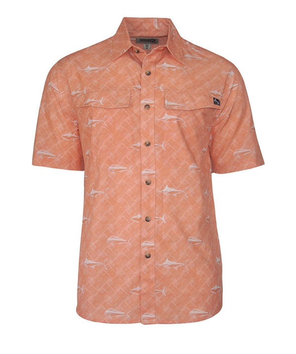 Hook & Tackle OFFSHORE HAVEN STRETCH SHORT SLEEVE FISHING SHIRT