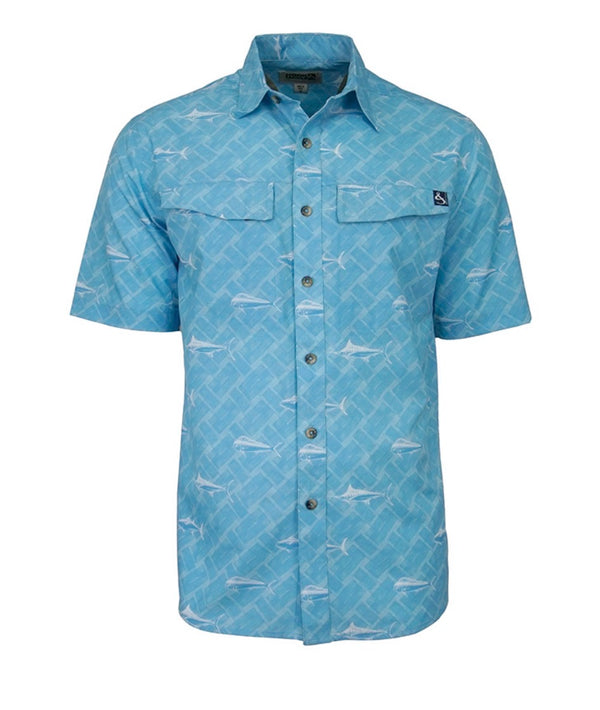 Hook & Tackle OFFSHORE HAVEN STRETCH SHORT SLEEVE FISHING SHIRT