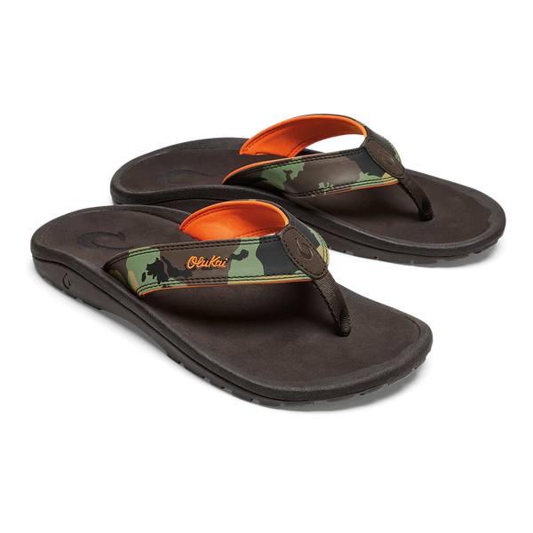 Olukai Men’s Ohana Camo/Dark Java