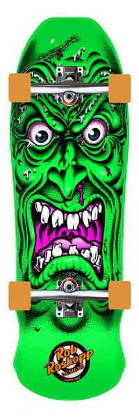 Roskopp Face Green Reissue Santa Cruz Premium Complete Cruiser 9.5