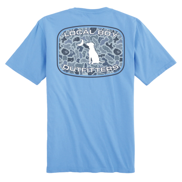 Local Boy Youth Distressed LCF Cobalt Patch T-Shirt