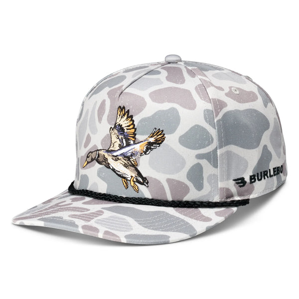 Burlebo Diving Mallard Hat - Classic Deer Camo